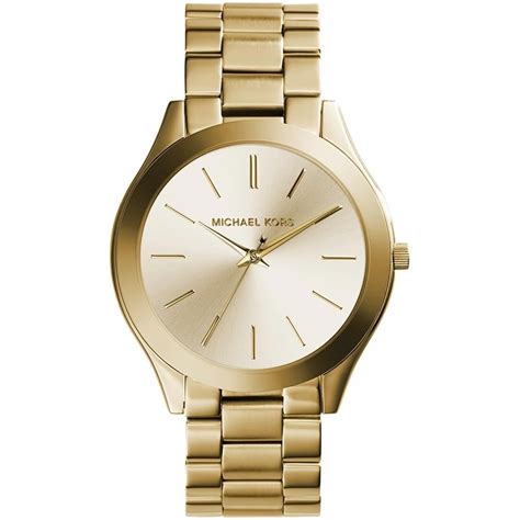 michael kors slim runway watch gold australia|michael kors stainless steel back.